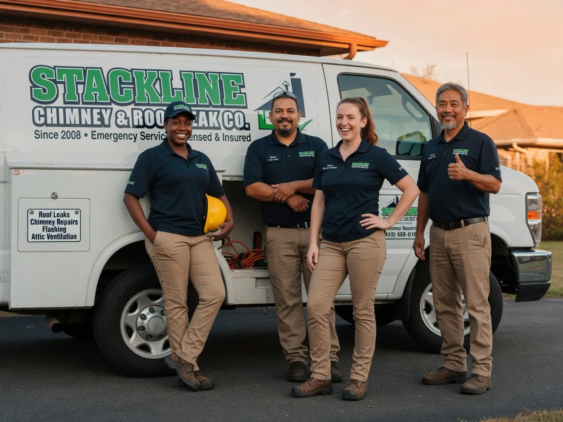 Chimney flashing repair company in Aneta, ND